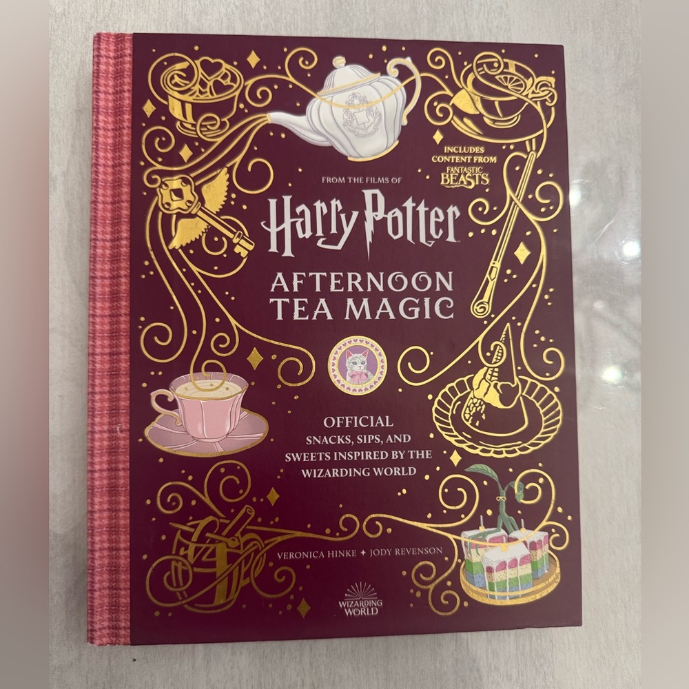 NWT Harry Potter Official Afternoon Tea Magic Cookbook